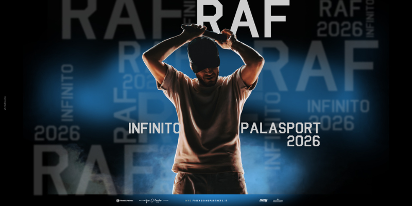 Raf tour Infinito Palasport 2026